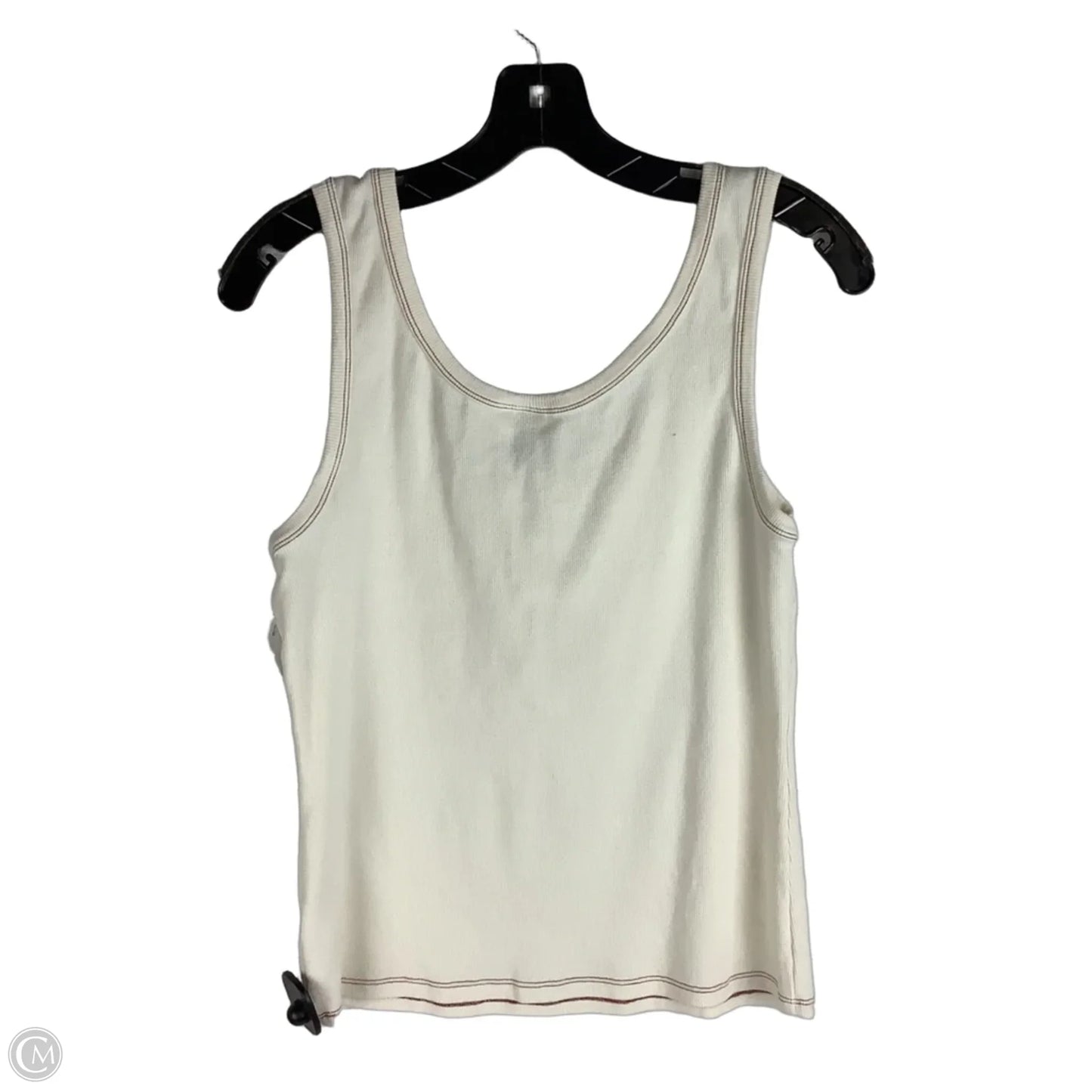 Top Sleeveless Basic By Universal Thread In Cream, Size: L