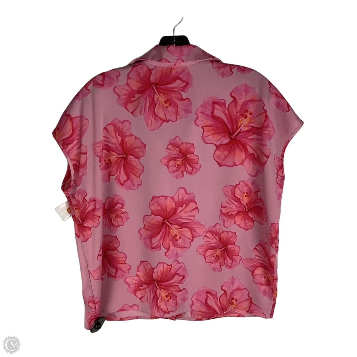 Top Short Sleeve By Rachel Zoe In Pink, Size: M
