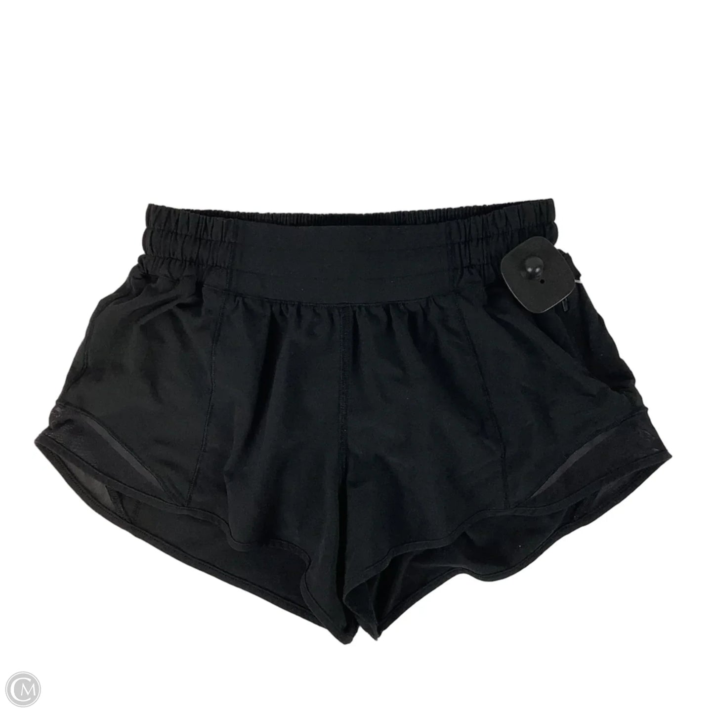 Athletic Shorts By Lululemon In Black, Size: 4