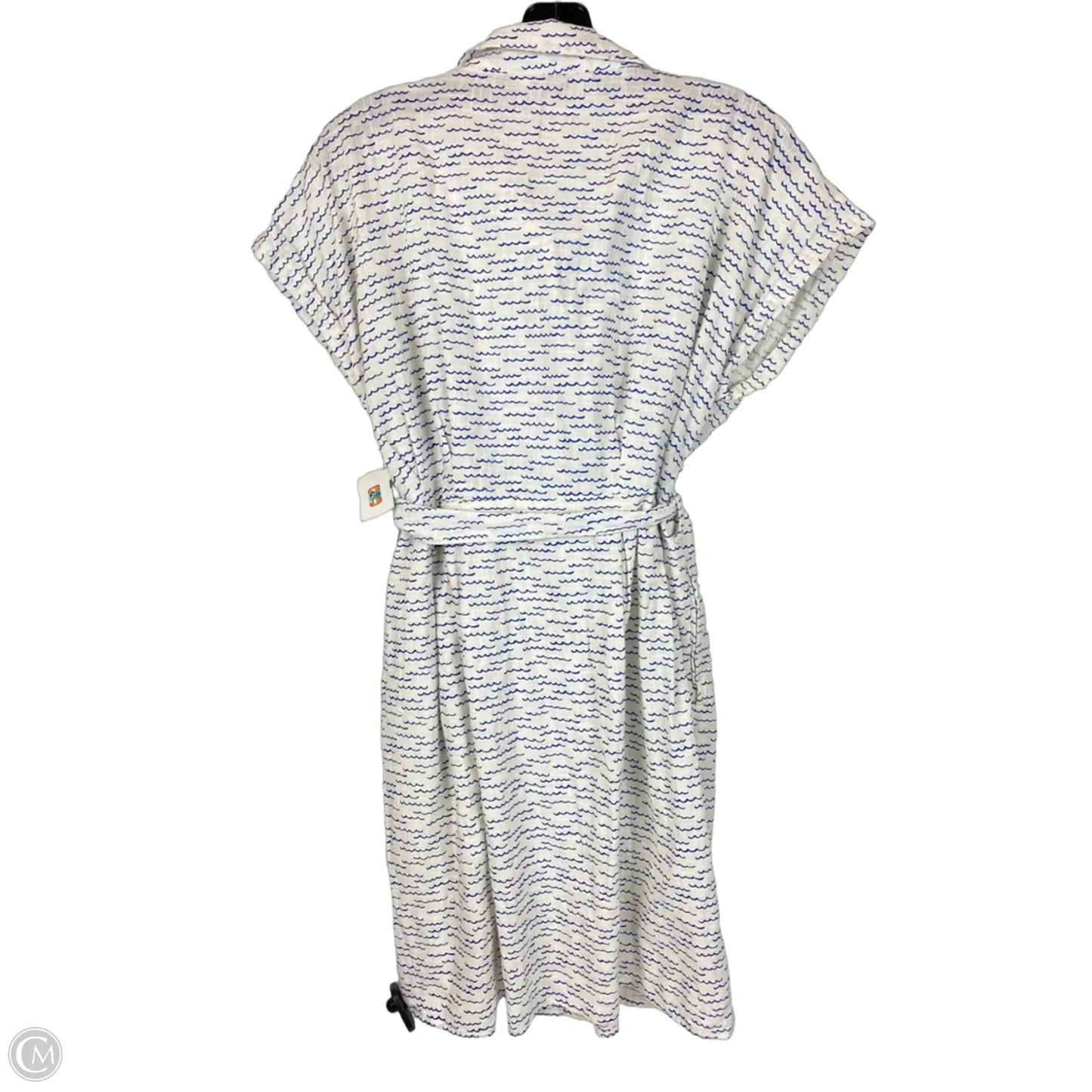 Dress Casual Short By Cmc In Blue & White, Size: S