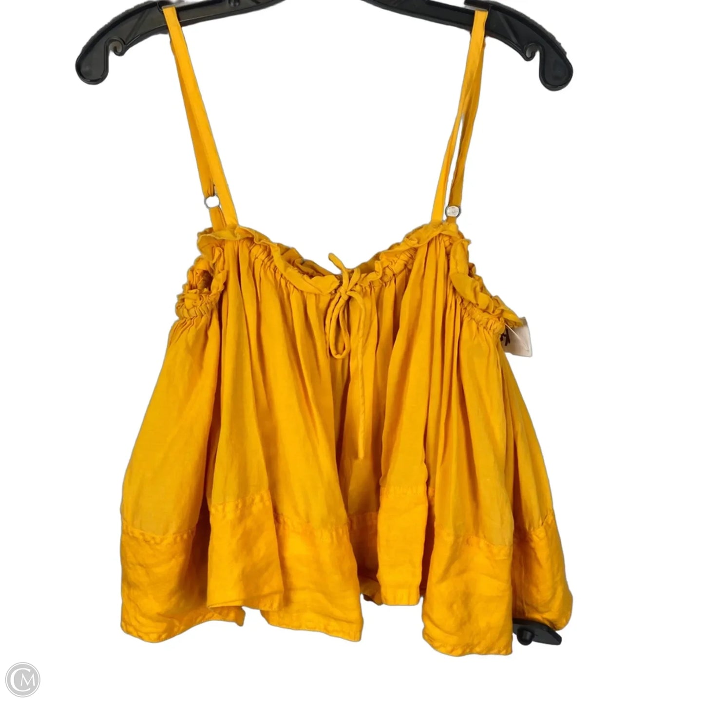 Top Sleeveless By Pilcro In Yellow, Size: M