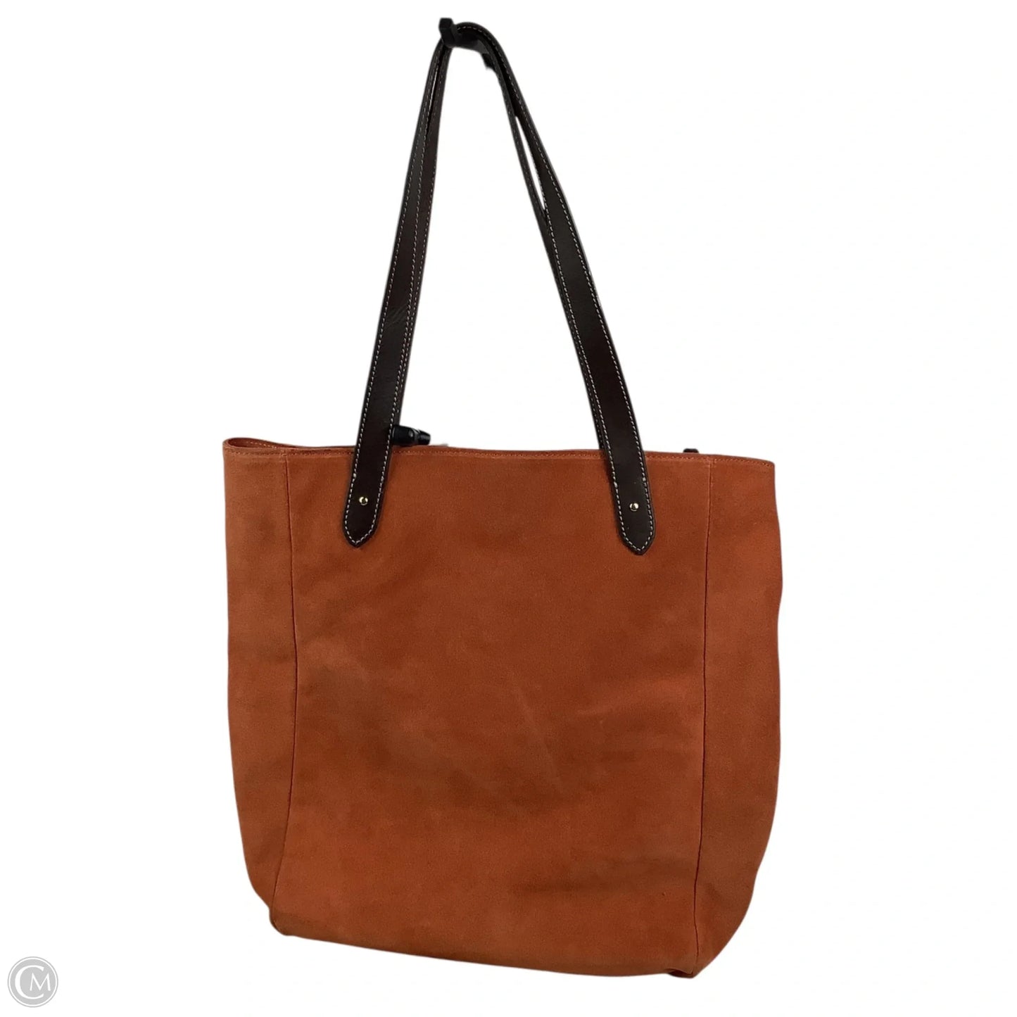 Handbag Leather By Lauren By Ralph Lauren, Size: Medium