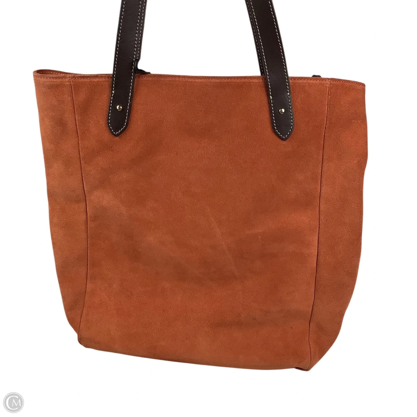 Handbag Leather By Lauren By Ralph Lauren, Size: Medium