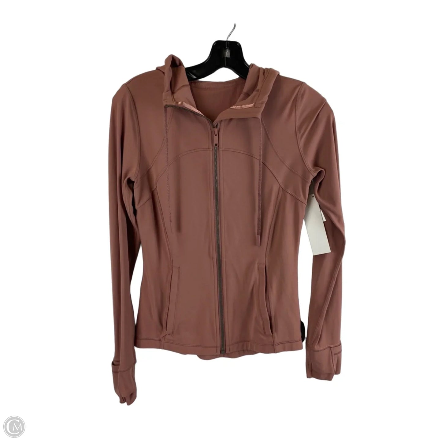 Athletic Jacket By Lululemon In Mauve, Size: 6