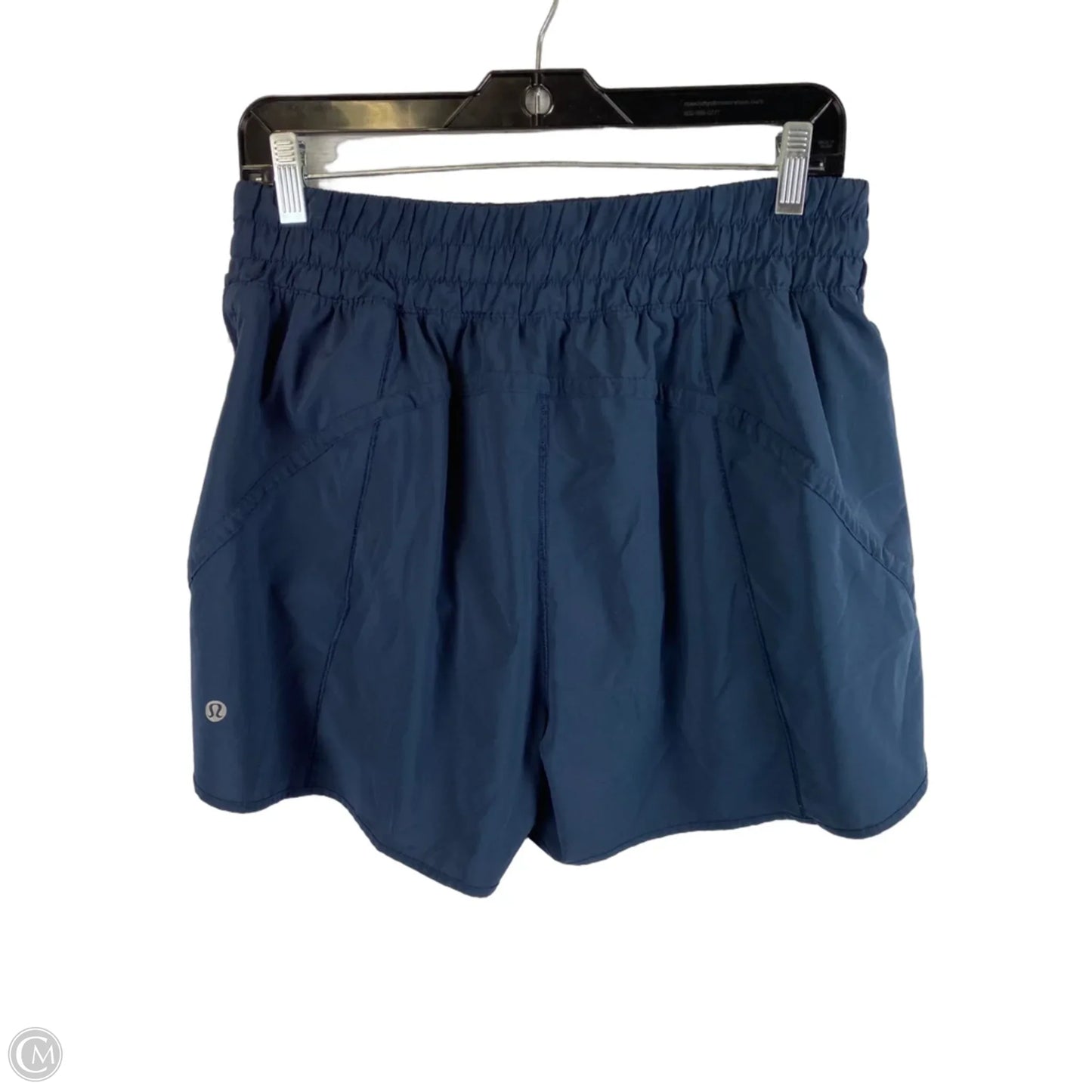 Athletic Shorts By Lululemon In Navy, Size: 12