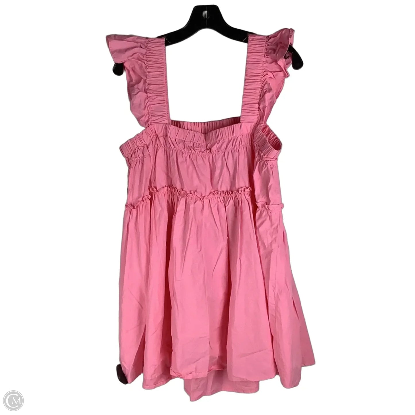 Dress Casual Short By Vestique In Pink, Size: L