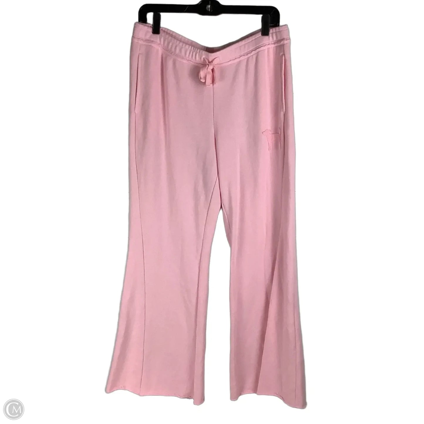 Athletic Pants By Pink In Pink, Size: L