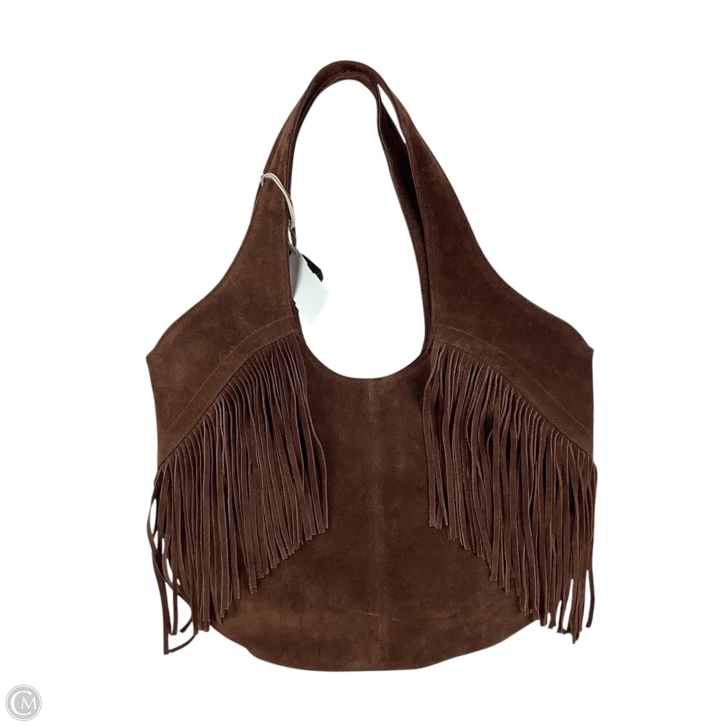 Handbag Leather By Lucky Brand, Size: Medium