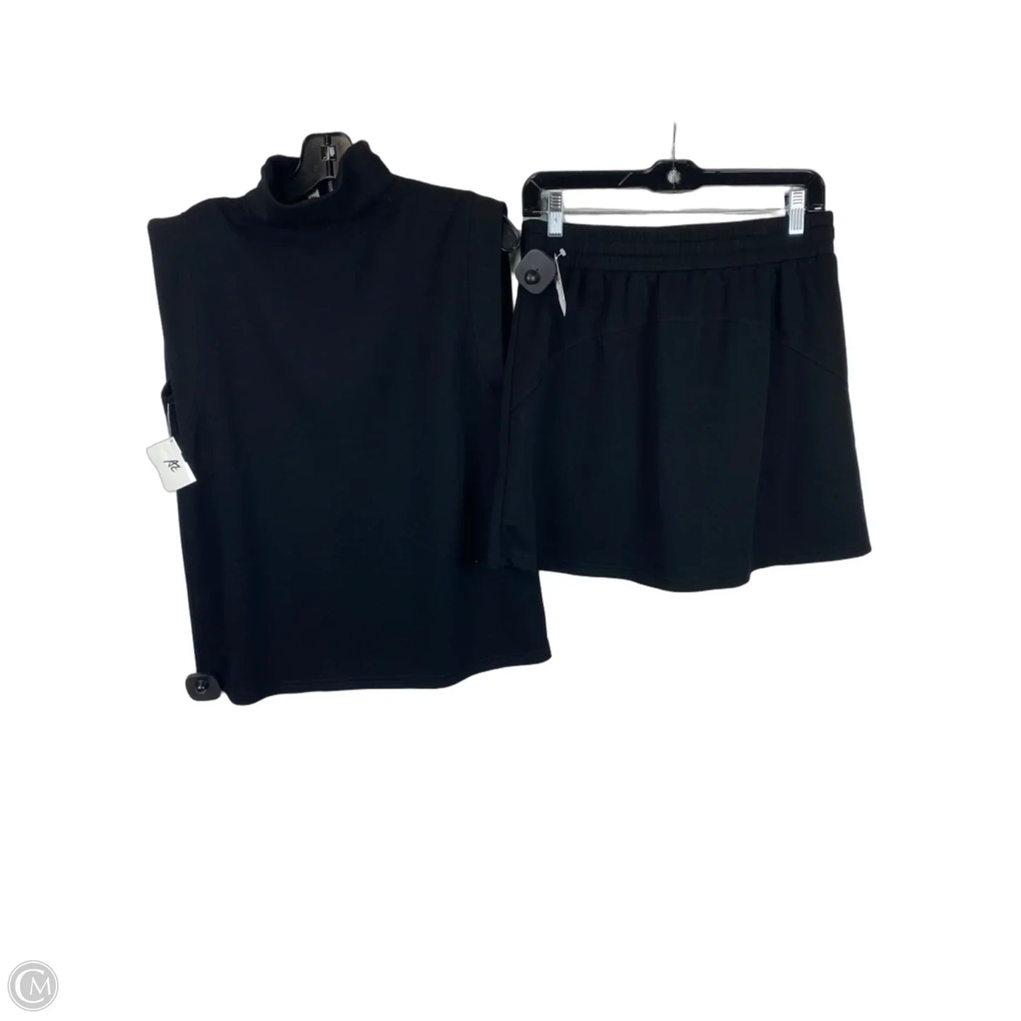 Skirt Set 2pc By Clothes Mentor In Black, Size: M