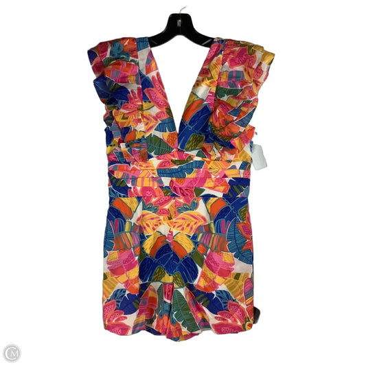 Romper By J.marie In Multi-colored, Size: S