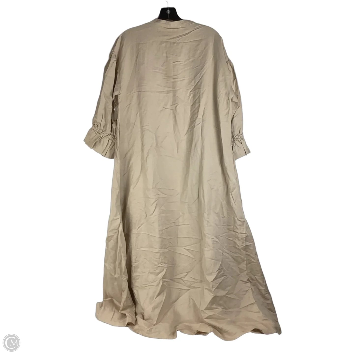 Dress Casual Maxi By Cmb In Tan, Size: Osfm