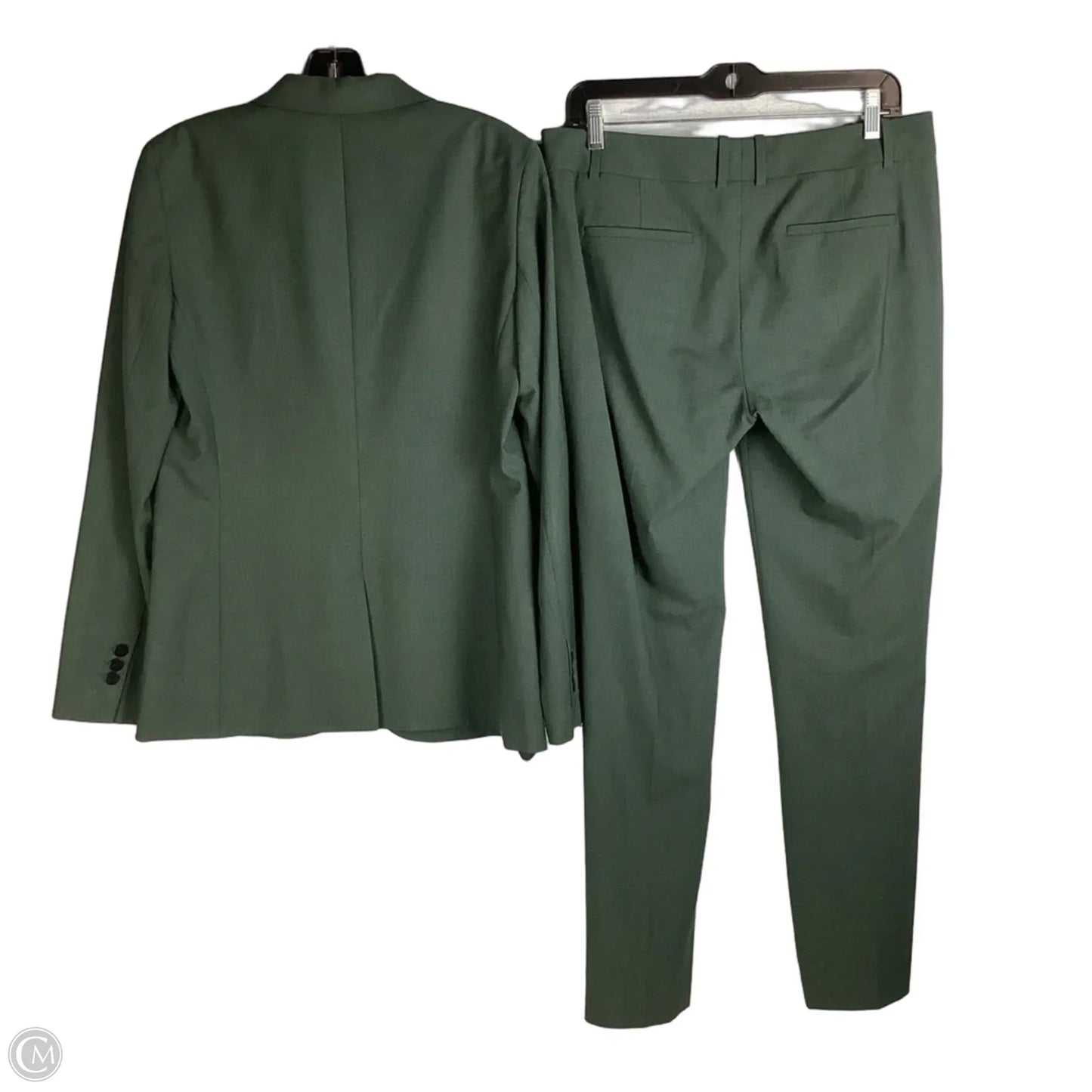Pants Suit 2pc By Theory In Green, Size: 6