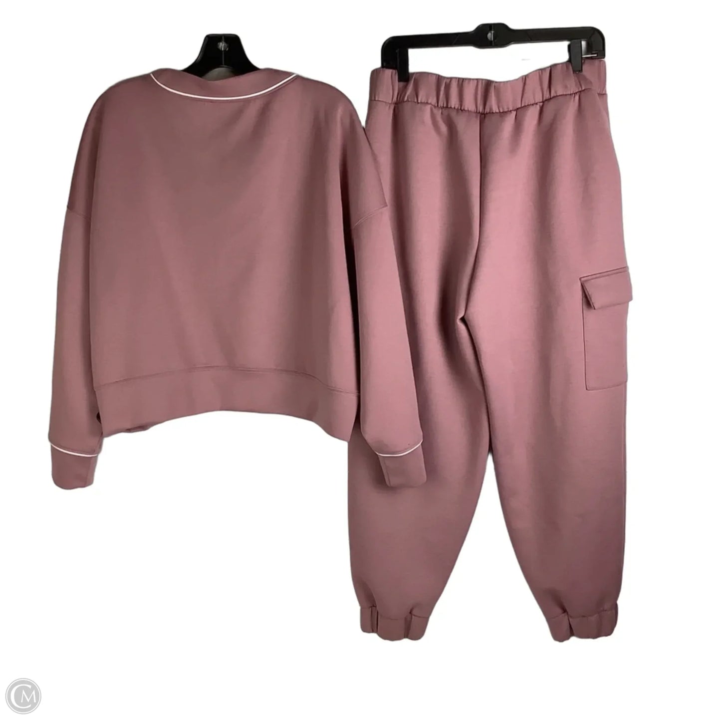 Athletic Pants 2pc By Express In Purple, Size: L