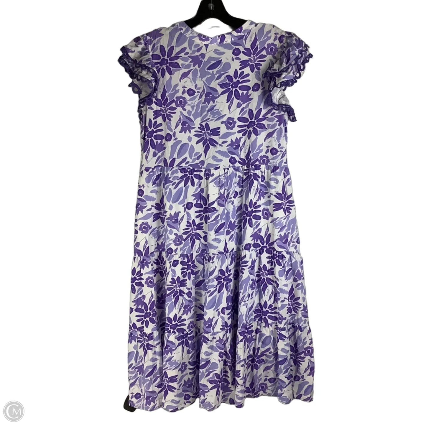 Dress Casual Midi By Jodifl In Purple, Size: L