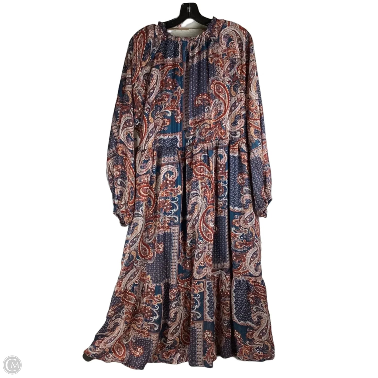 Dress Casual Maxi By Umgee In Paisley Print, Size: L