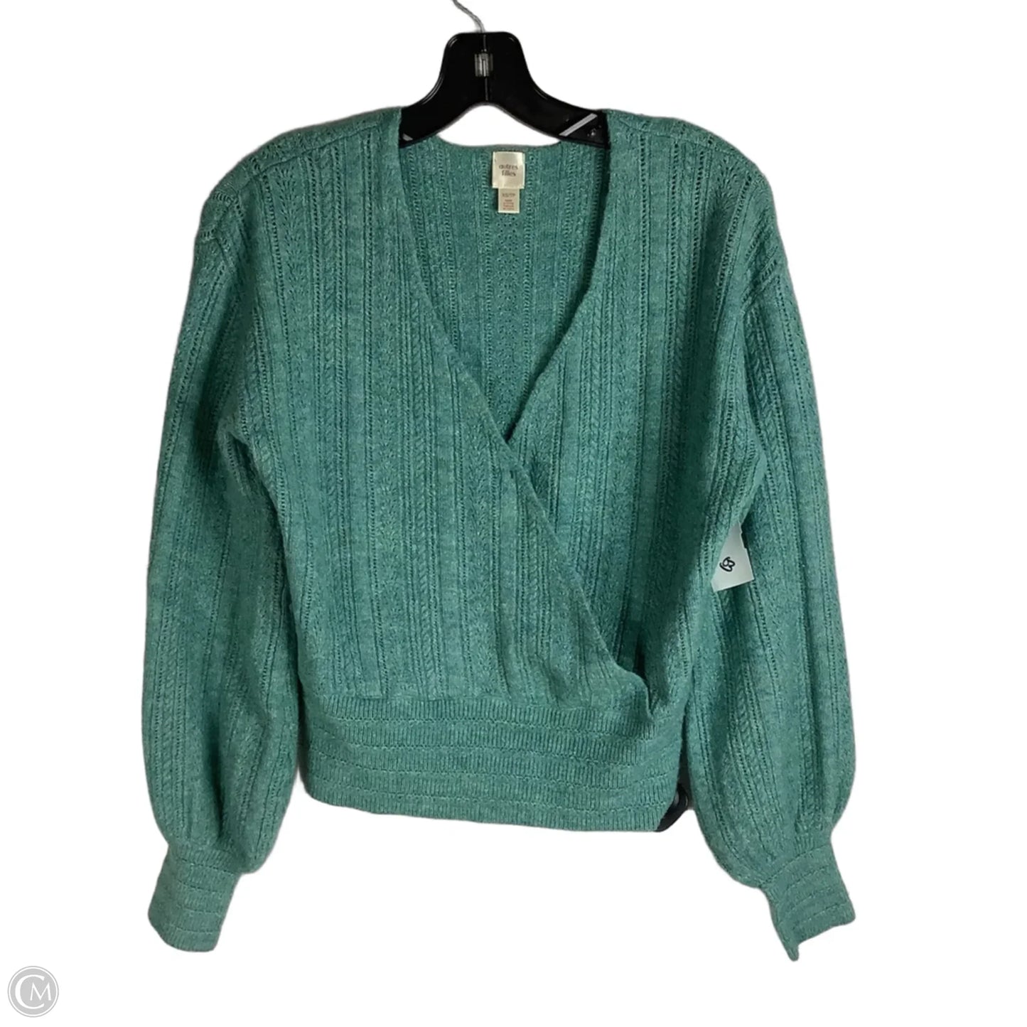 Sweater By Autres Filles In Teal, Size: Xs