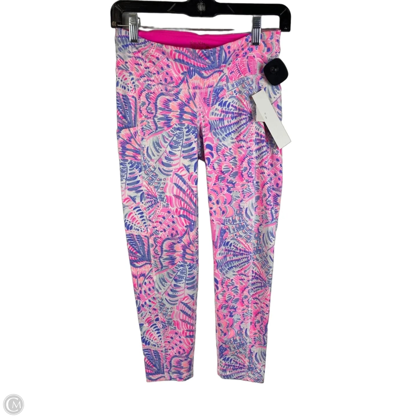 Pants Designer By Lilly Pulitzer In Pink & Purple, Size: S