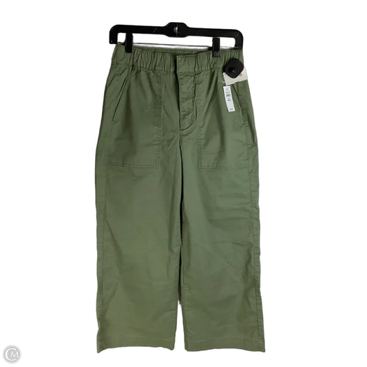 Pants Wide Leg By Gap In Green, Size: Xsp
