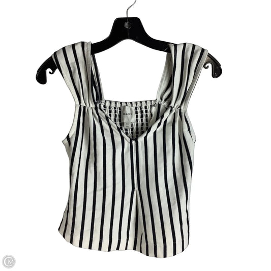 Top Sleeveless By Maeve In Striped Pattern, Size: Xsp