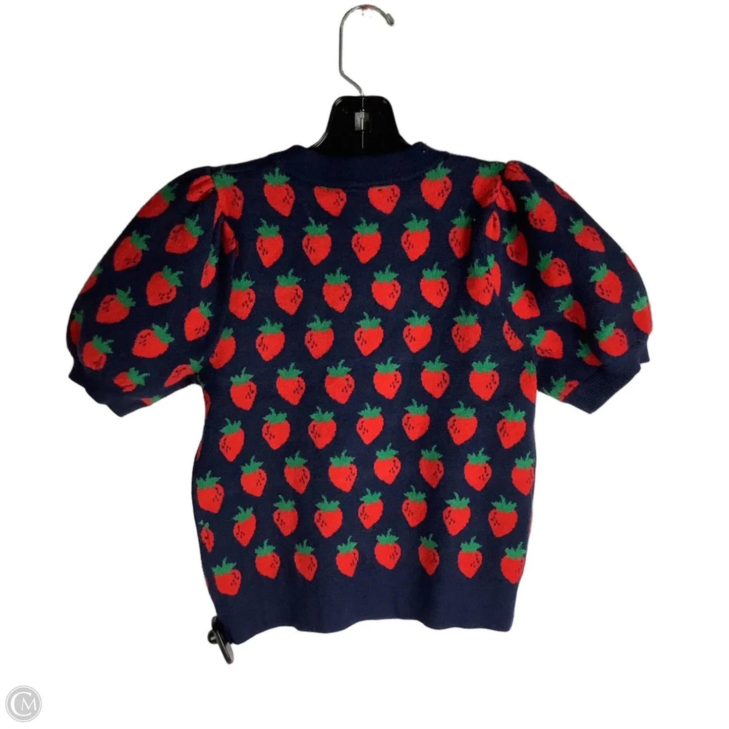 Sweater Short Sleeve By Maeve In Navy, Size: Xxs
