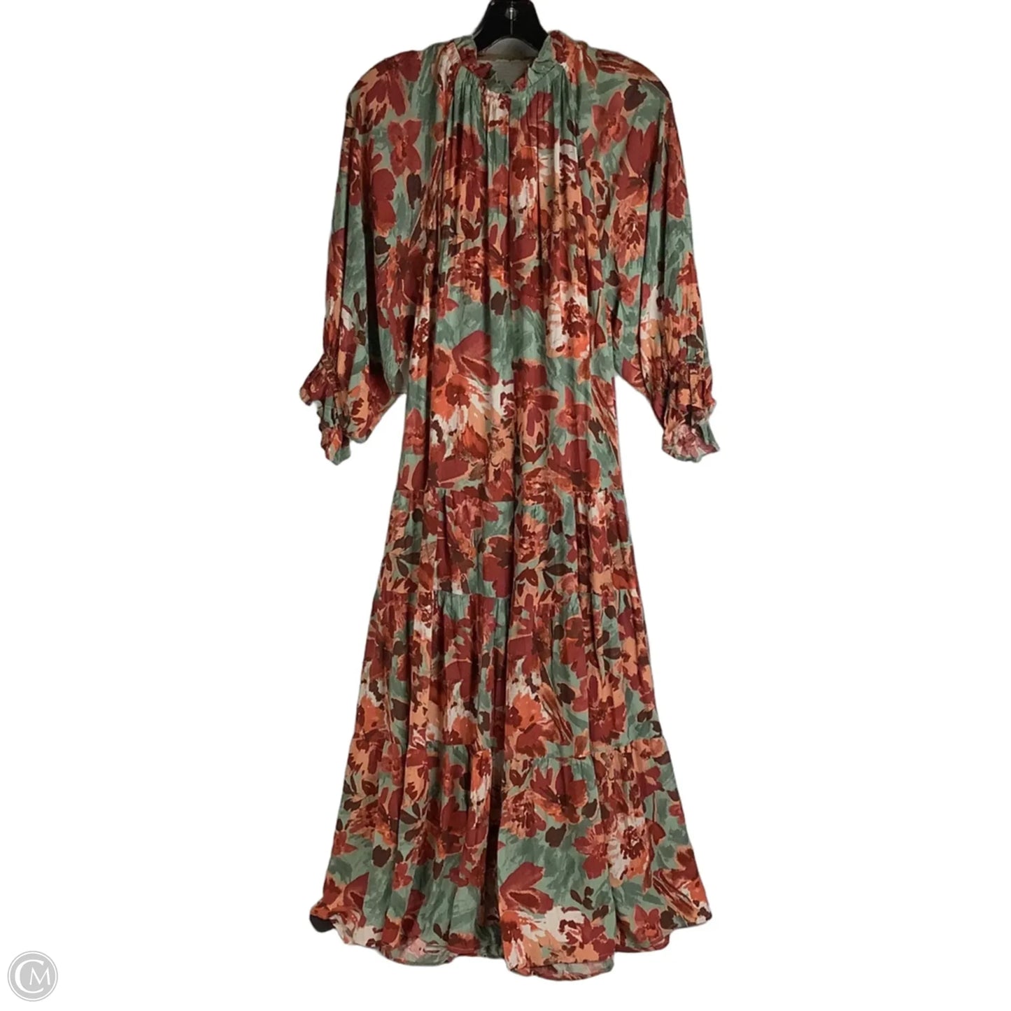 Dress Casual Midi By Easel In Floral Print, Size: M