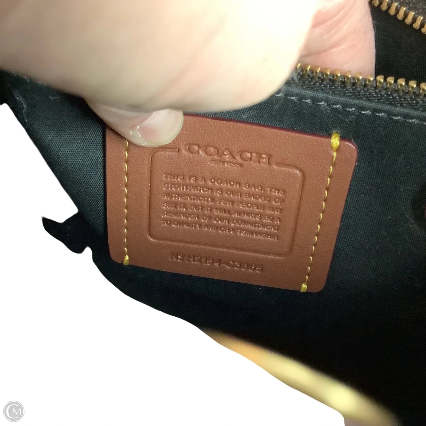 Crossbody Designer By Coach, Size: Medium