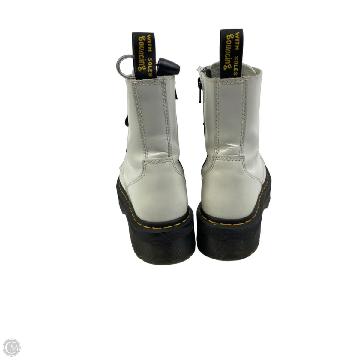 Boots Designer By Dr Martens In White, Size: 7