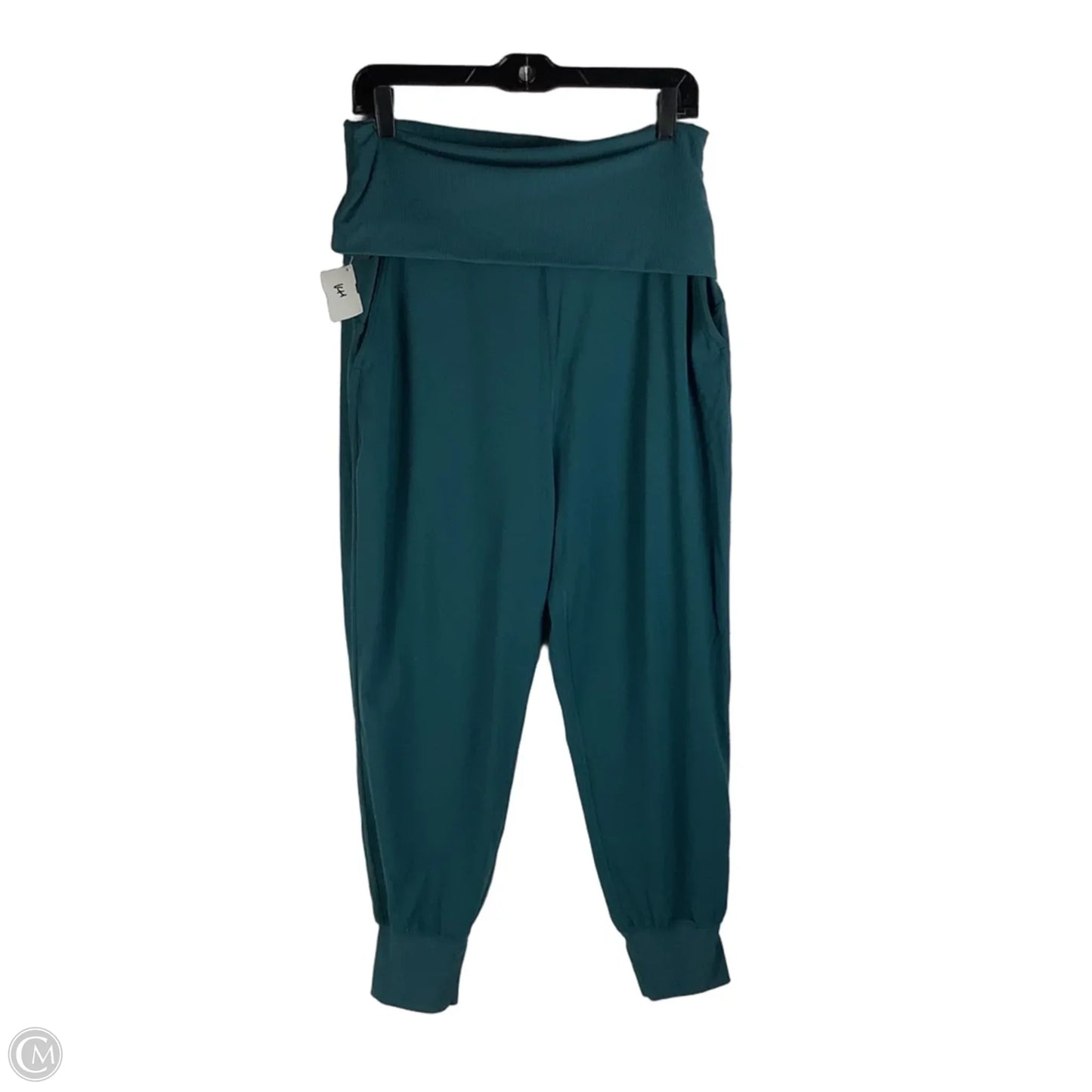 Athletic Pants By Lululemon In Teal, Size: 10