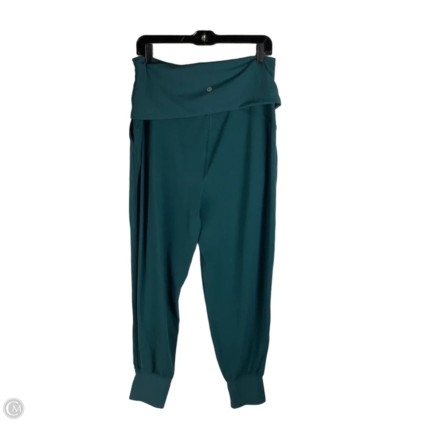 Athletic Pants By Lululemon In Teal, Size: 10