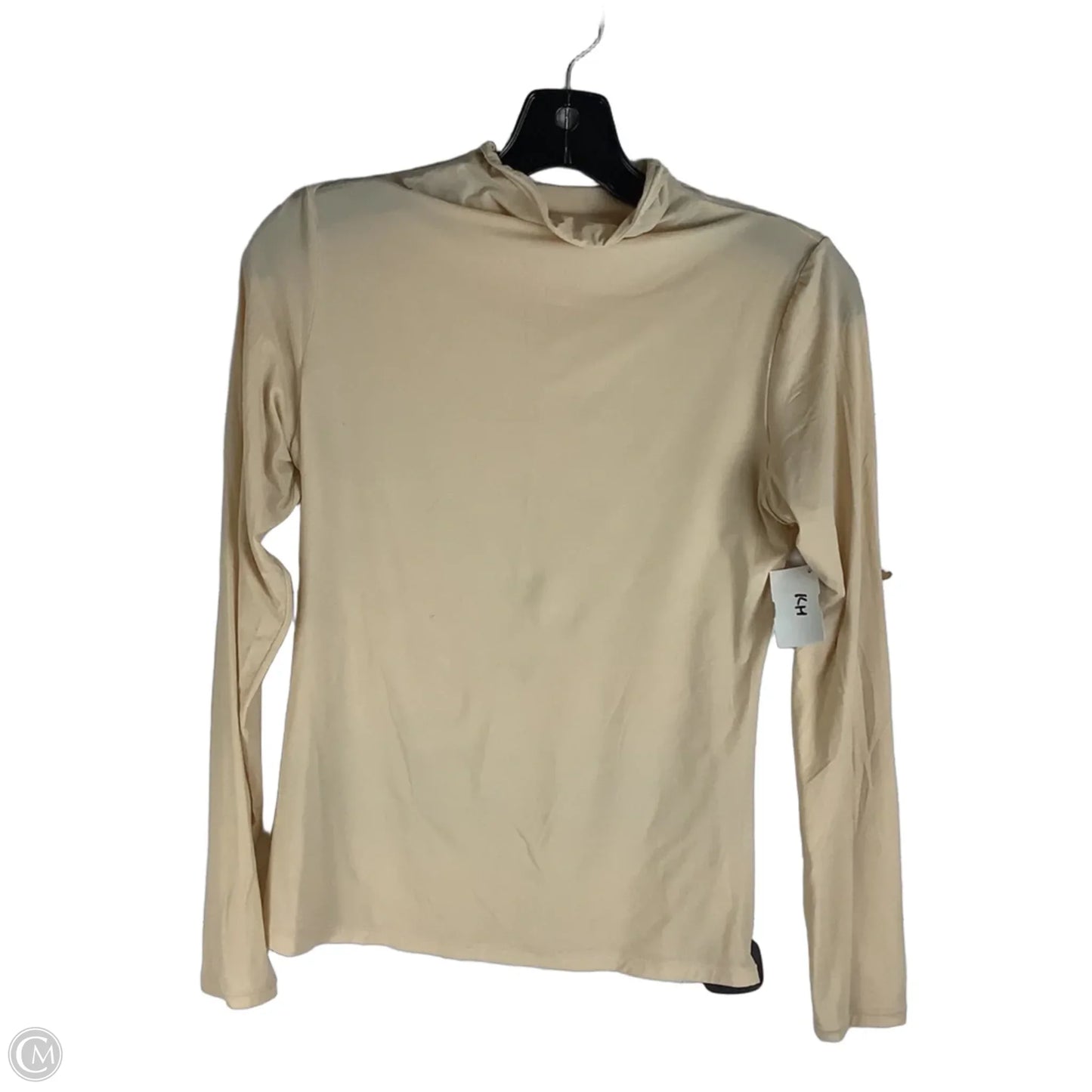 Top Long Sleeve Basic By Skims In Tan, Size: L