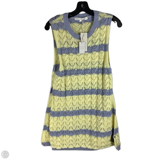 Top Sleeveless By Altard State In Purple & Yellow, Size: Xs