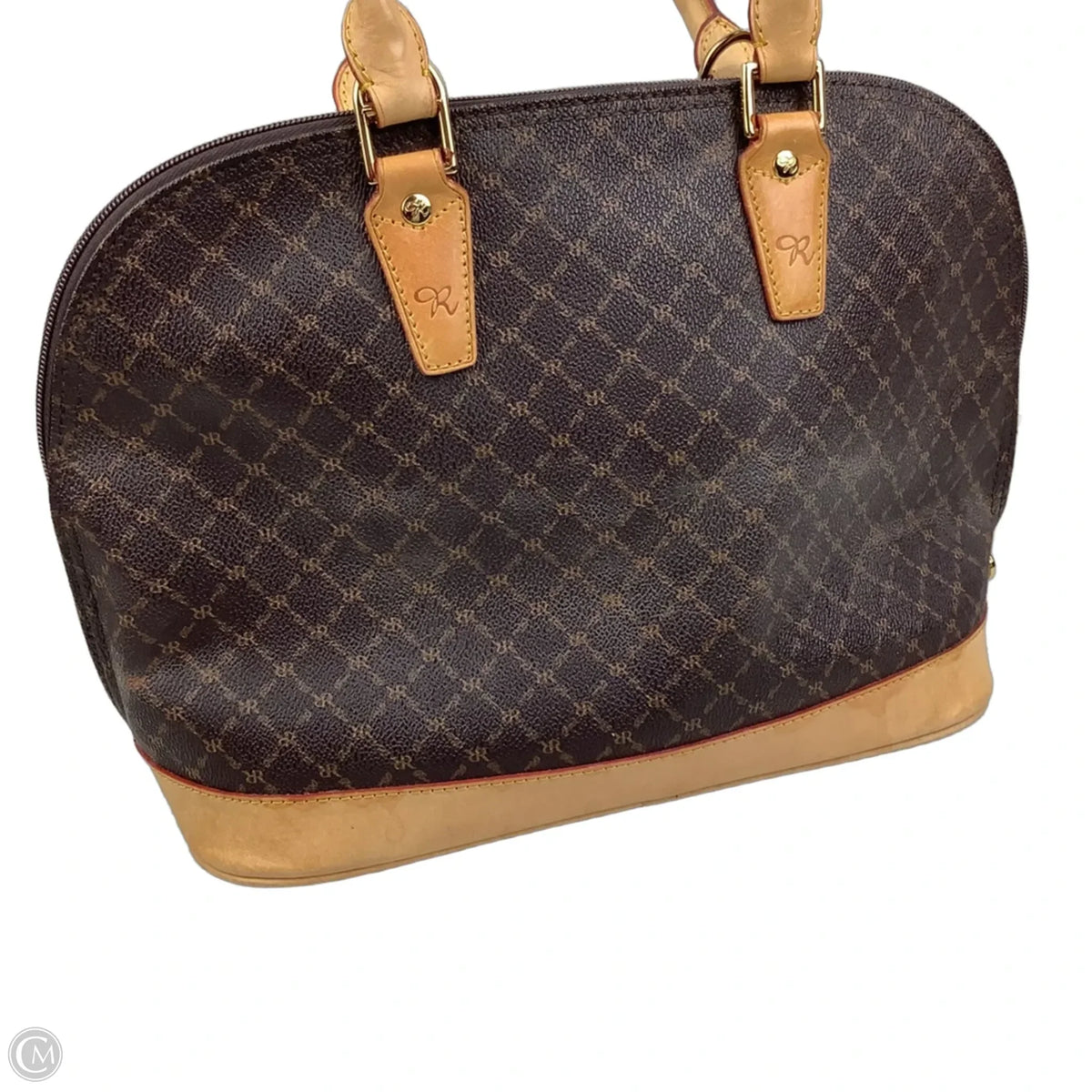 Handbag Leather By Cmc, Size: Medium
