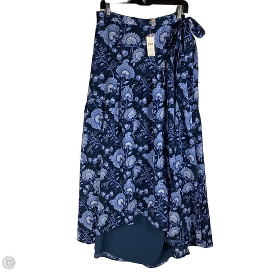 Skirt Maxi By Hutch In Blue, Size: Xl