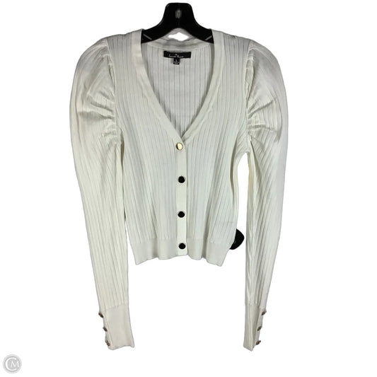 Top Long Sleeve By Love Tree In White, Size: L