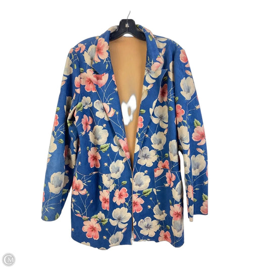 Jacket Other By Solitaire In Floral Print, Size: L