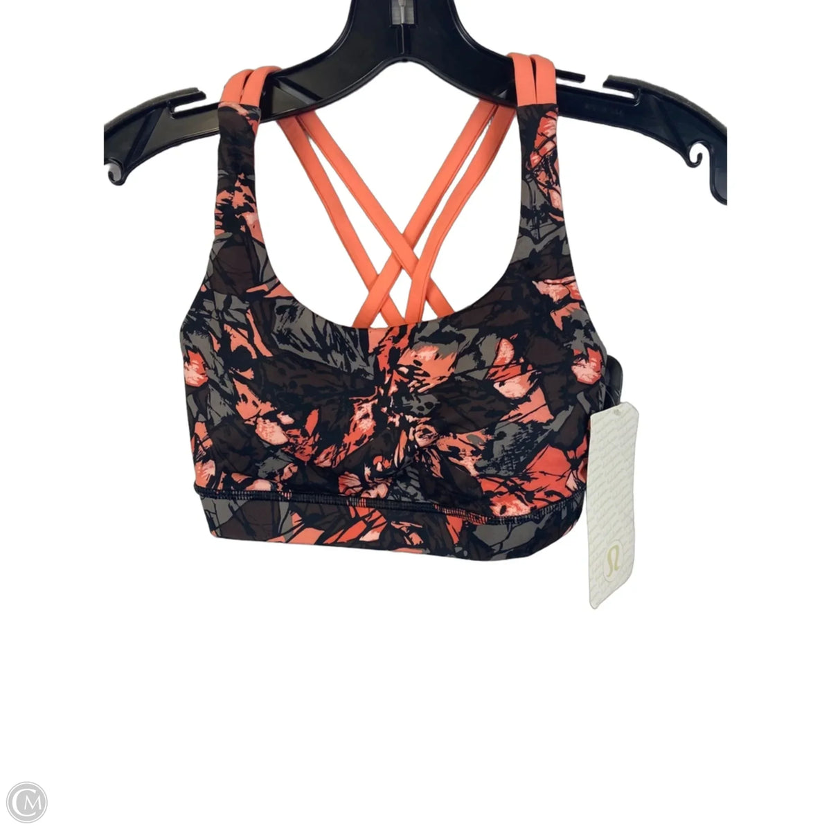 Athletic Bra By Lululemon In Coral, Size: 4