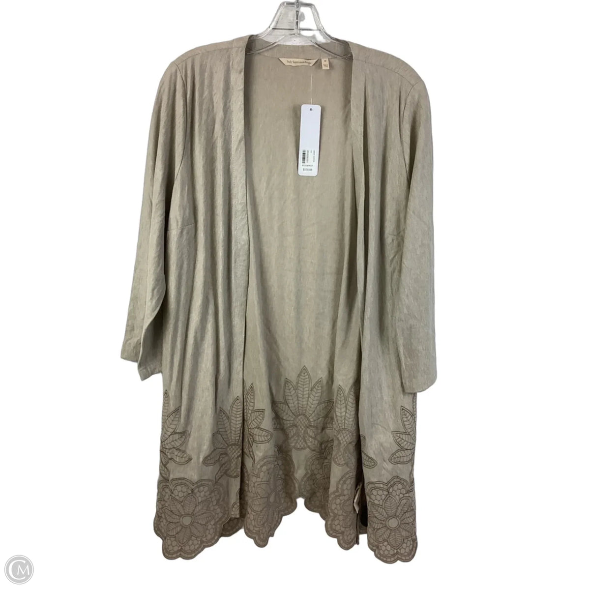 Cardigan By Soft Surroundings In Brown, Size: M