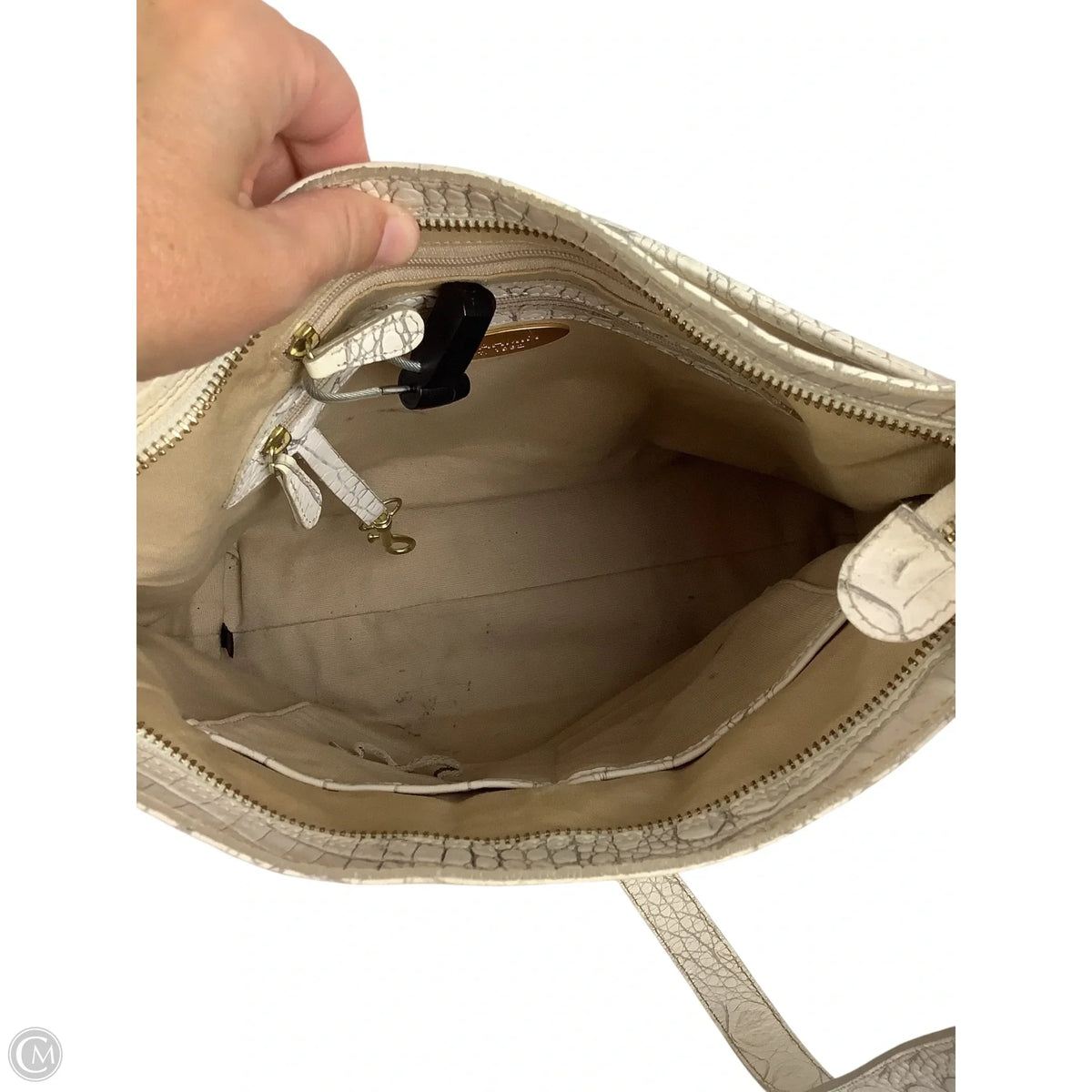 Crossbody Designer By Brahmin, Size: Medium