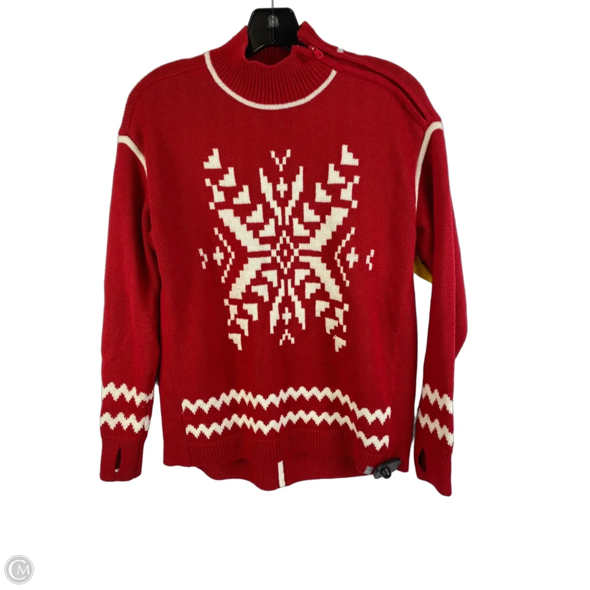 Sweater By Talbots In Red, Size: Sp