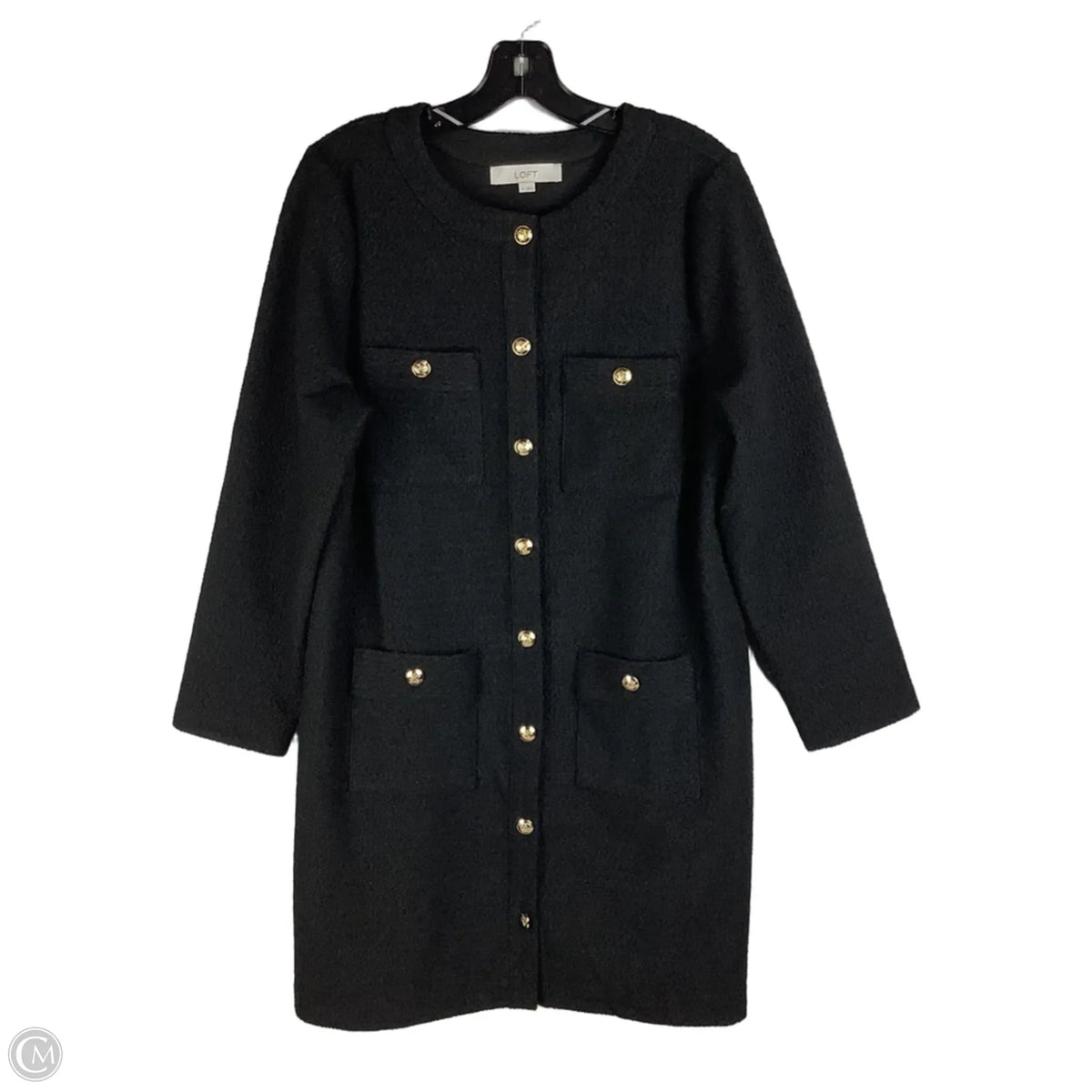 Dress By Loft In Black, Size: 14