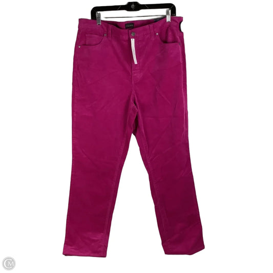 Pants Corduroy By Talbots In Pink, Size: 16