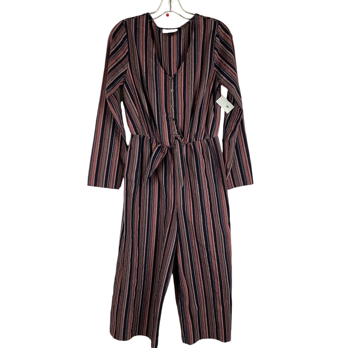 Jumpsuit By Universal Thread In Striped, Size: Xs