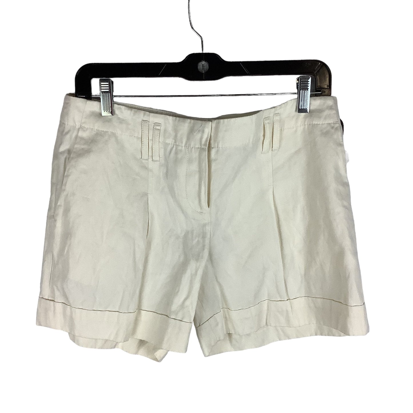 Cream Shorts Loft, Size 4