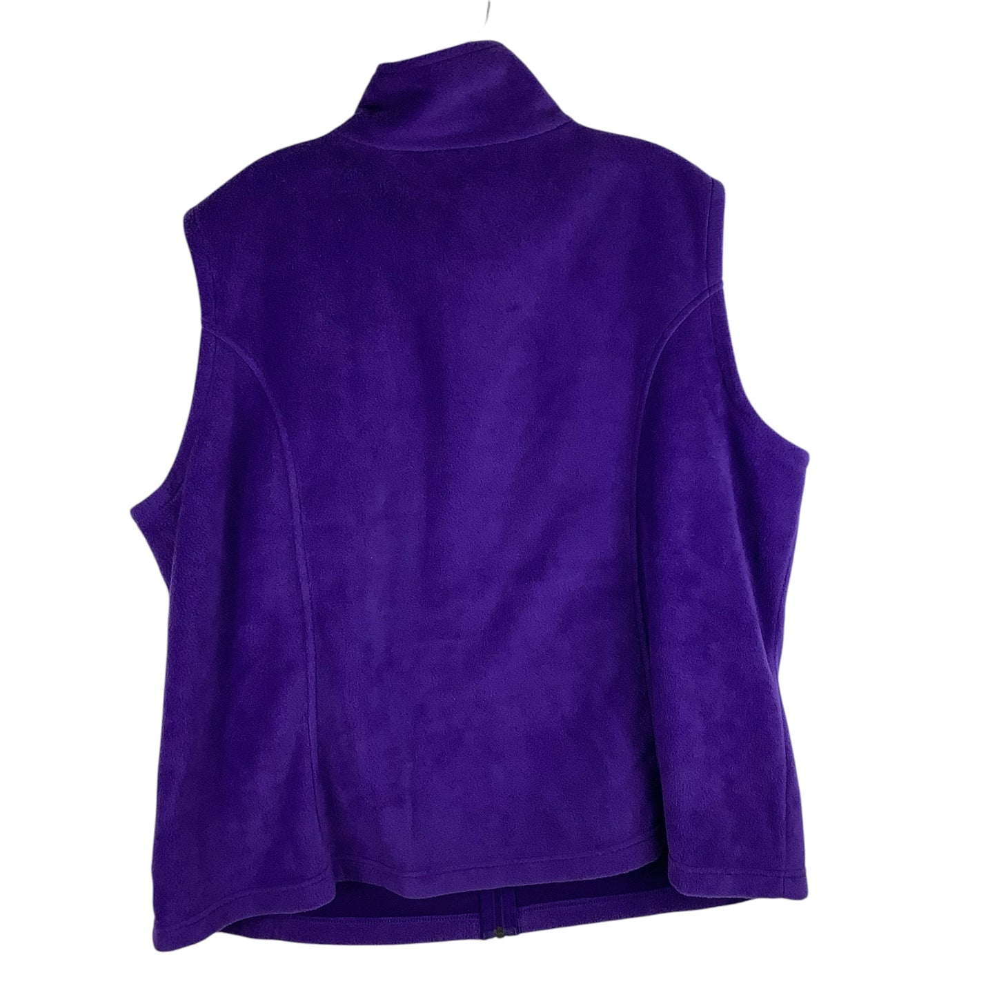 Vest Fleece By Columbia In Purple, Size: 2x