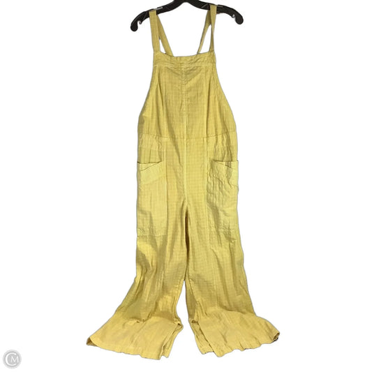 Overalls By Free People In Yellow, Size: M