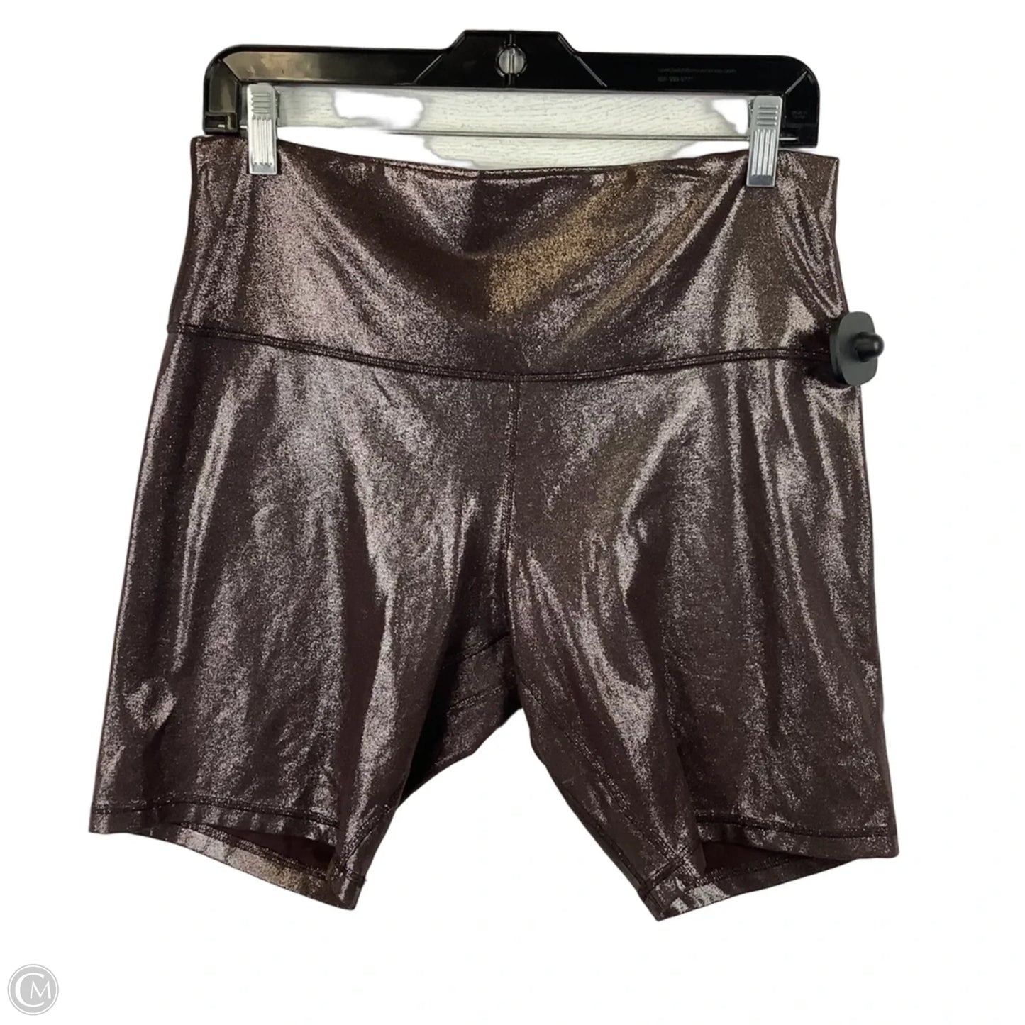 Athletic Shorts By Lululemon In Brown, Size: 12
