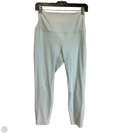 Athletic Capris By Lululemon In Blue, Size: 12