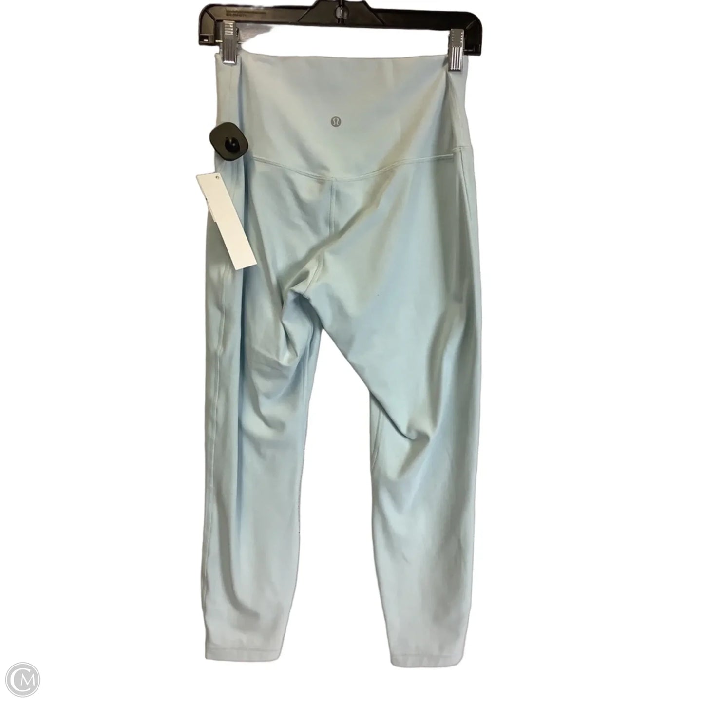 Athletic Capris By Lululemon In Blue, Size: 12