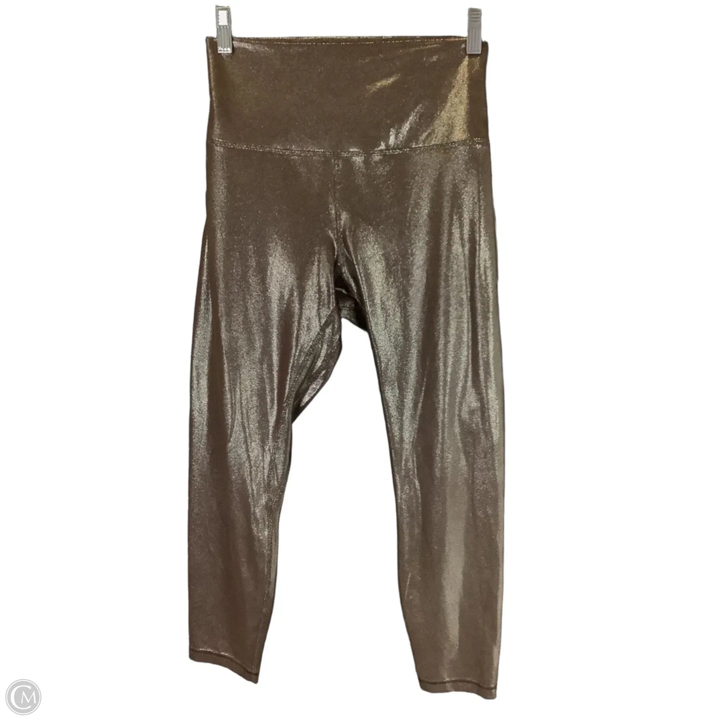 Athletic Capris By Lululemon In Brown, Size: 12
