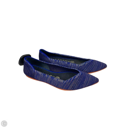 Shoes Flats By Rothys In Blue, Size: 6.5